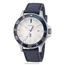 Nautica Romania | Nautica Ceas de pânză cu 3 mâini, alimentat cu energie solară, Cocoa Beach ZZ2JN296 multi bărbați
