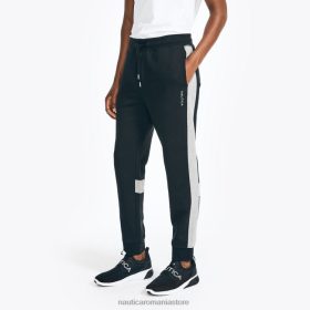 Nautica Romania | Nautica Jogger colorblock realizat în mod durabil, cu dungi laterale ZZ2JN426 negru adevărat bărbați