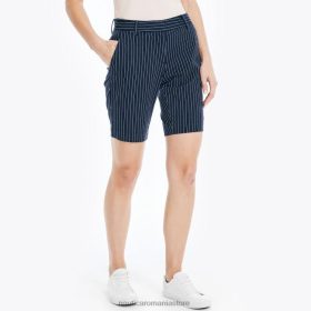 Nautica Romania | Nautica Pantaloni scurti în dungi de 10". ZZ2JN764 erica albastră stelară femeilor