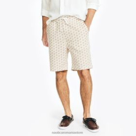 Nautica Romania | Nautica Pantaloni scurti tip cabana de 8,5 inchi, realizate în mod durabil ZZ2JN272 naviga albă bărbați
