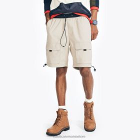 Nautica Romania | Nautica Scurt scurt de marfă ripstop cu materiale mixte de 8,5 inchi ZZ2JN236 naviga albă bărbați
