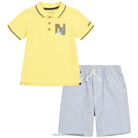 Nautica Romania | Nautica Set polo scurt 2 buc pentru copii mici ZZ2JN1270 marina