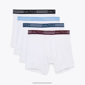 Nautica Romania | Nautica boxer din bumbac pachet de 4 ZZ2JN686 abalone heather bărbați