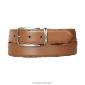 Nautica Romania | Nautica centura de rochie din piele reversibila ZZ2JN160 plaja kaki bărbați