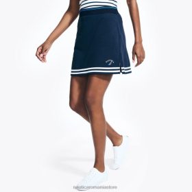 Nautica Romania | Nautica fustă colorblock ZZ2JN746 erica albastră stelară femeilor