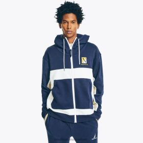 Nautica Romania | Nautica hanorac colorblock cu fermoar complet ZZ2JN464 erica albastră stelară bărbați
