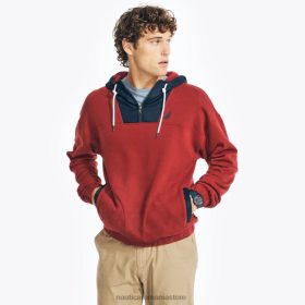 Nautica Romania | Nautica hanorac cu pulover pentru materiale mixte ZZ2JN398 pepene galben bărbați