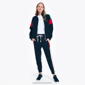 Nautica Romania | Nautica jachetă de sport cu fermoar complet realizată în mod durabil ZZ2JN760 erica albastră stelară femeilor