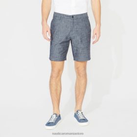 Nautica Romania | Nautica mare și înalt de 8,5 inchi din cambray scurt ZZ2JN670 spalare denim albastru bărbați