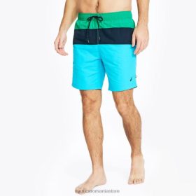 Nautica Romania | Nautica Înot cu trei blocuri de 8" cu uscare rapidă ZZ2JN586 mărar întunecat bărbați