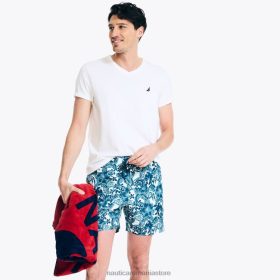 Nautica Romania | Nautica Înot cu uscare rapidă imprimat de 6" realizat în mod durabil ZZ2JN406 safir stea bărbați