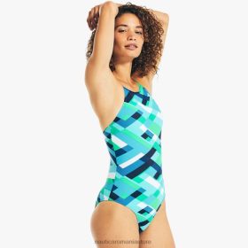 Nautica Romania | Nautica înot imprimat dintr-o bucată ZZ2JN1016 pin femeilor