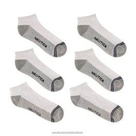 Nautica Romania | Nautica șosete atletice decoltate, pachet de 6 ZZ2JN66 porumbel bărbați