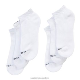 Nautica Romania | Nautica șosete sferturi de bază atletică, pachet de 6 ZZ2JN58 porumbel bărbați