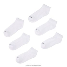 Nautica Romania | Nautica șosete sferturi de bază atletică, pachet de 6 ZZ2JN78 porumbel bărbați