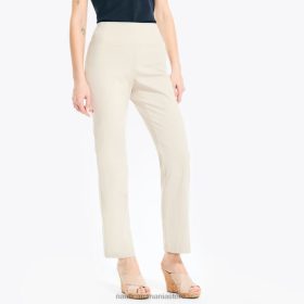 Nautica Romania | Nautica pantalon slim fit cu tragere ZZ2JN770 maro de stridii femeilor