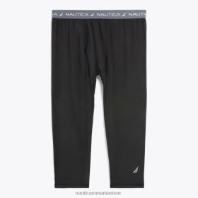 Nautica Romania | Nautica pantalon trei sferturi ZZ2JN282 negru bărbați