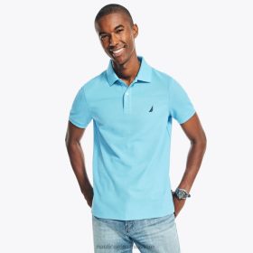 Nautica Romania | Nautica polo slim fit realizat în mod durabil ZZ2JN214 albastru azuriu bărbați