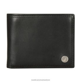 Nautica Romania | Nautica portofel din piele clasa j ZZ2JN210 negru bărbați