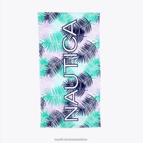 Nautica Romania | Nautica prosop de plajă cu logo cu imprimeu palmier ZZ2JN896 multi copii bărbați