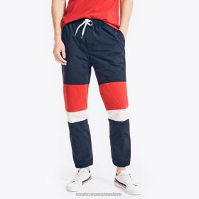 Nautica Romania | Nautica reeditează pantaloni de sport colorblock ZZ2JN276 marina bărbați