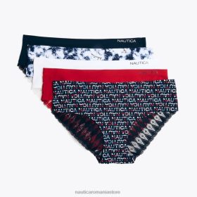 Nautica Romania | Nautica slip hipster tăiat cu laser, pachet de 5 ZZ2JN784 cămașă de lucru albastră femeilor