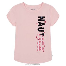 Nautica Romania | Nautica tricou americana pentru fete (7-16) ZZ2JN1478 protecție solară roșie