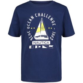 Nautica Romania | Nautica tricou cu grafic Ocean Challenge pentru copii mici (2t-4t) ZZ2JN1290 j bleumarin
