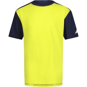 Nautica Romania | Nautica tricou cu logo pentru băieți (4-7) ZZ2JN1116 coaja galbena