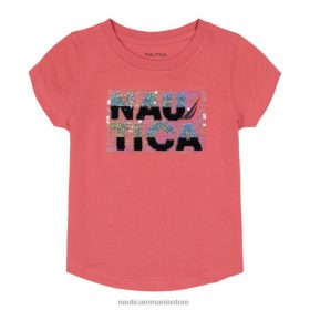 Nautica Romania | Nautica tricou cu paiete magice pentru fetițe (4-6x) ZZ2JN1426 zmeură