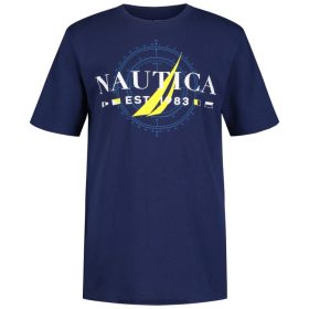 Nautica Romania | Nautica tricou grafic de navigație pentru băieți (4-7) ZZ2JN1236 j bleumarin