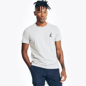 Nautica Romania | Nautica tricou grafic n-83 realizat în mod durabil ZZ2JN532 erica gri bărbați