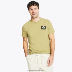 Nautica Romania | Nautica tricou grafic pentru navigație realizat în mod durabil ZZ2JN202 oxid bărbați