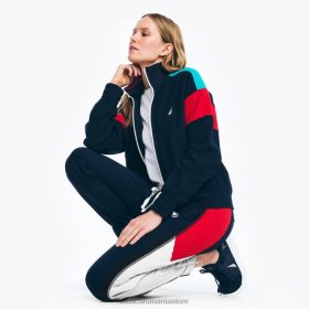 Nautica Romania Store | Nautica Jogger colorblock realizat în mod durabil ZZ2JN771 erica albastră stelară femeilor