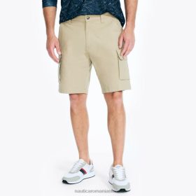 Nautica Romania Store | Nautica Scurt cargo elastic pentru navigator de 9,5 inchi ZZ2JN17 nisip de plajă bărbați