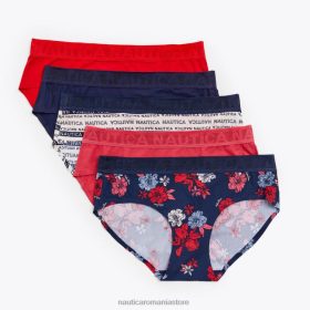 Nautica Romania Store | Nautica Slip din nailon tăiat cu laser, pachet de 5 ZZ2JN1007 cămașă de lucru albastră femeilor