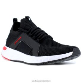 Nautica Romania Store | Nautica adidași cu plasă cu logo ZZ2JN243 negru bărbați