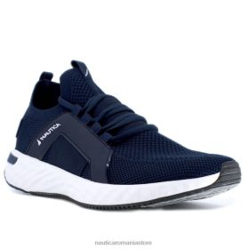 Nautica Romania Store | Nautica adidași cu plasă cu logo ZZ2JN533 albastru ca gheata bărbați