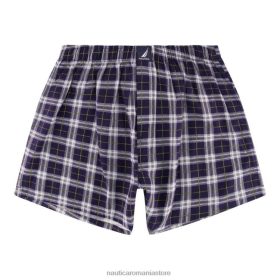 Nautica Romania Store | Nautica boxer țesut în carouri ZZ2JN221 albastru orizont bărbați