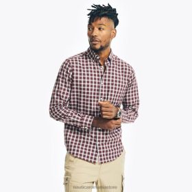 Nautica Romania Store | Nautica cămașă în carouri mare și înaltă, rezistentă la șifonare ZZ2JN491 rio roșu bărbați
