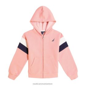 Nautica Romania Store | Nautica hanorac cu fleece colorblock pentru fete (7-16) ZZ2JN1317 fucsia profundă