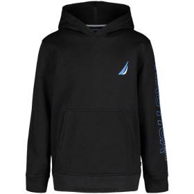 Nautica Romania Store | Nautica hanorac cu mânecă cu logo pentru băieți (8-20) ZZ2JN1093 erica gri