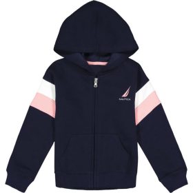 Nautica Romania Store | Nautica hanorac din lână colorblock pentru fetițe (4-6x) ZZ2JN1331 marina
