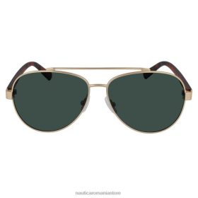 Nautica Romania Store | Nautica ochelari de soare aviator ZZ2JN345 aur deschis bărbați