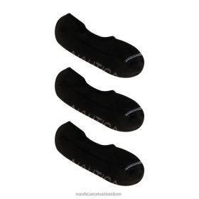 Nautica Romania Store | Nautica șosete cu căptușeală de pantofi, pachet de 3 ZZ2JN157 negru bărbați