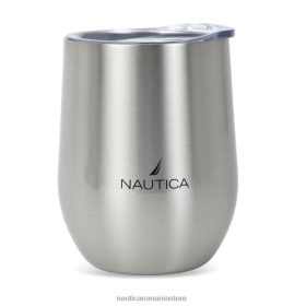 Nautica Romania Store | Nautica pahar din oțel inoxidabil cu pereți dubli cu logo-ul clasei j ZZ2JN265 erica grafit femeilor