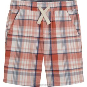 Nautica Romania Store | Nautica pantaloni scurți pentru copii în carouri pentru copii mici (2t-4t) ZZ2JN1109 lut roz