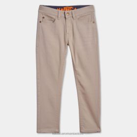 Nautica Romania Store | Nautica pantaloni skinny cu 5 buzunare pentru băieți (4-7) ZZ2JN1107 erica maro închis