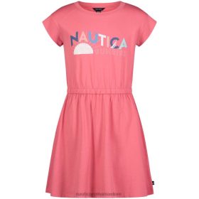 Nautica Romania Store | Nautica rochie de apus pentru fetițe (4-6x) ZZ2JN1519 zmeură