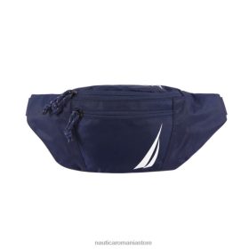 Nautica Romania Store | Nautica rucsac cu logo ZZ2JN161 cămașă de lucru albastră bărbați